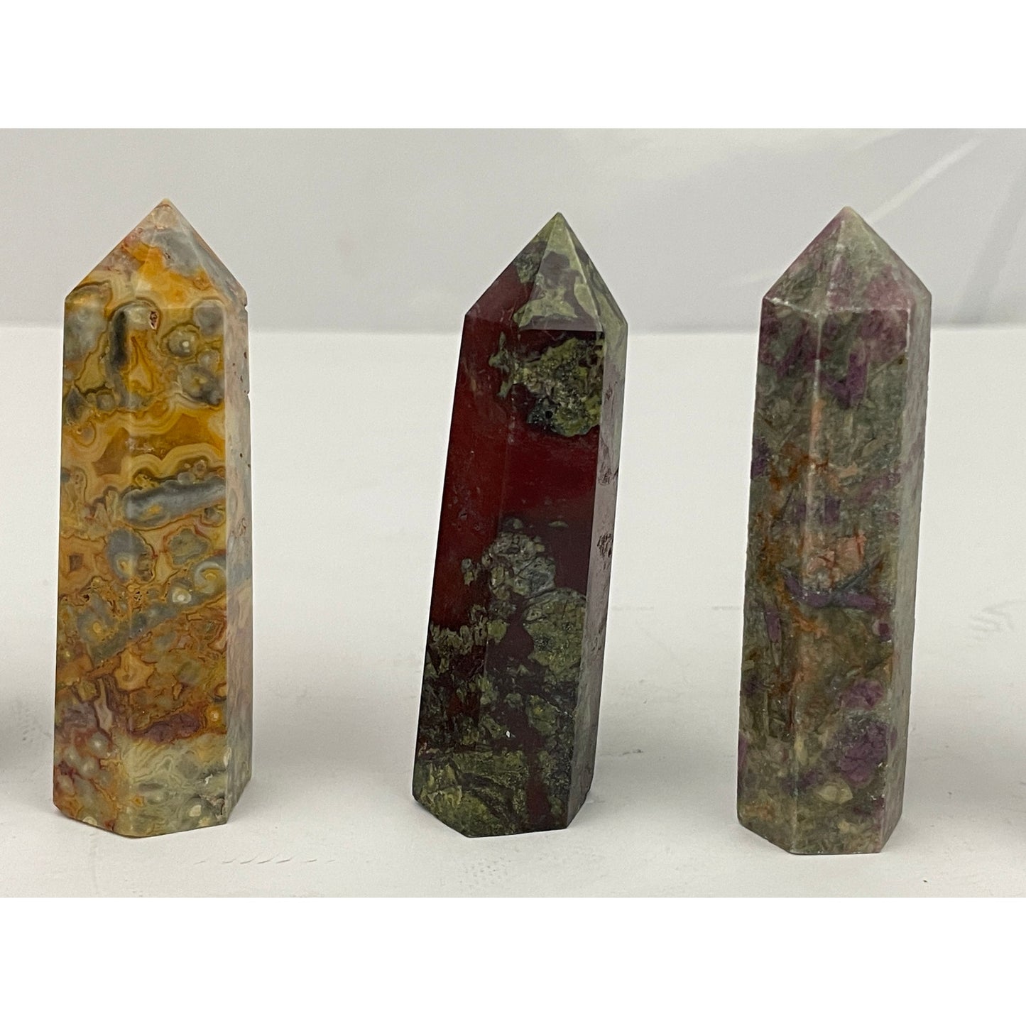 1 PC Natural Crystal Tower Point Healing Stone Wand Obelisk Small 3"-4" CHOOSE 1