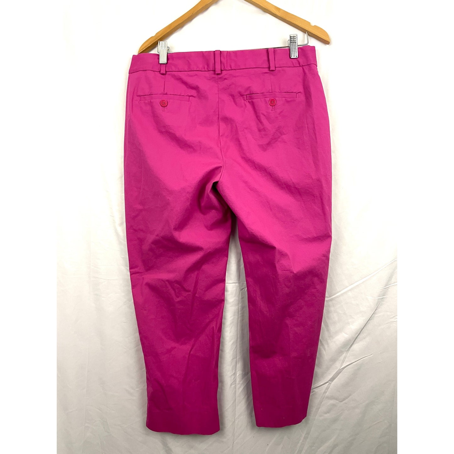 Talbots Signature Hot Pink Pants Sz 10 Trousers Slacks Casual Women's Business