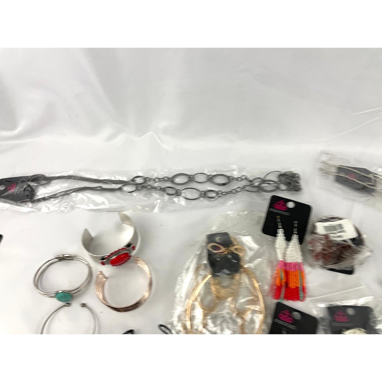 32 Pc Paparazzi Bulk Jewelry Lot Necklace Bracelet Bangles Variety NWT