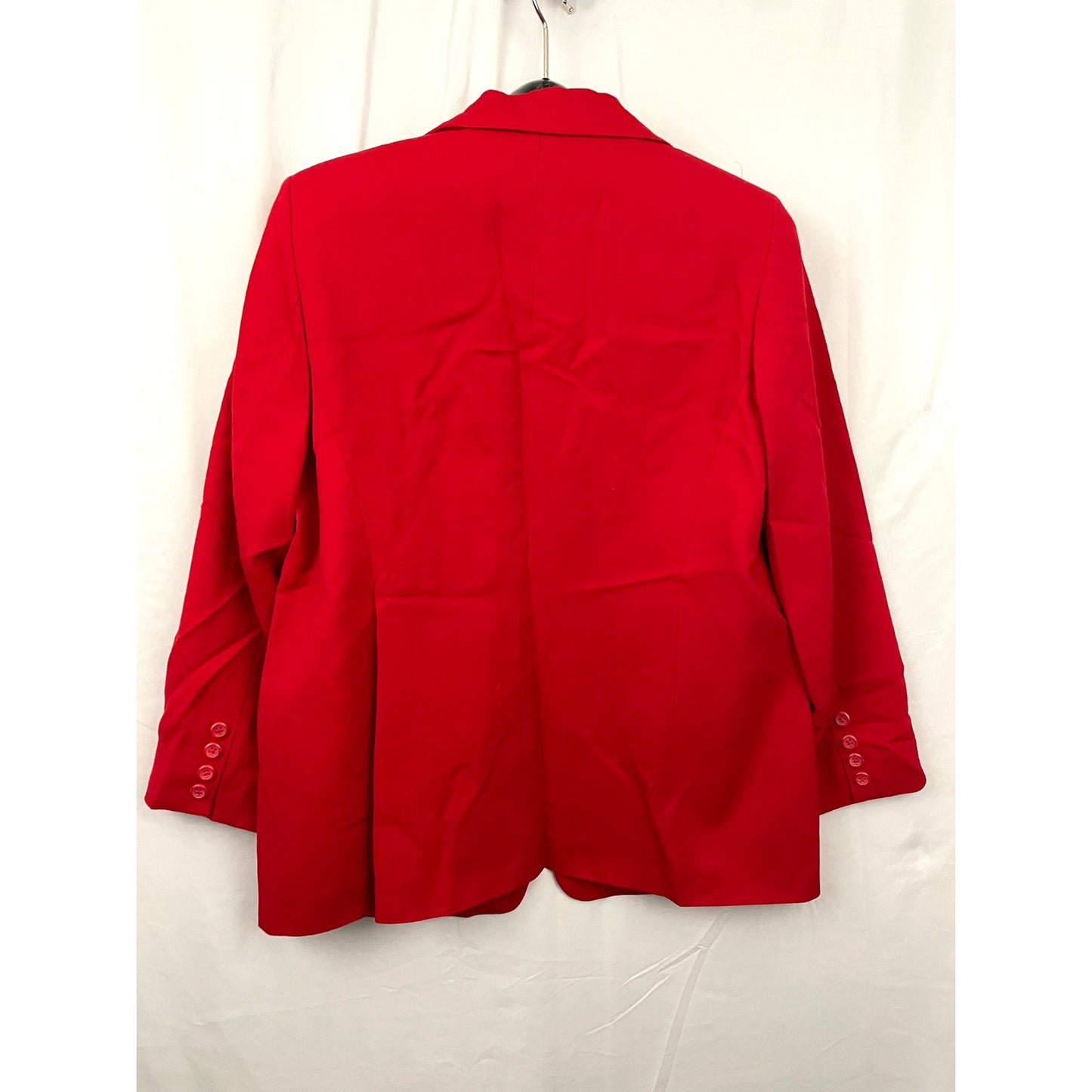 Pendleton Red 100% Virgin Wool Jacket Blazer Women's 14 Lined