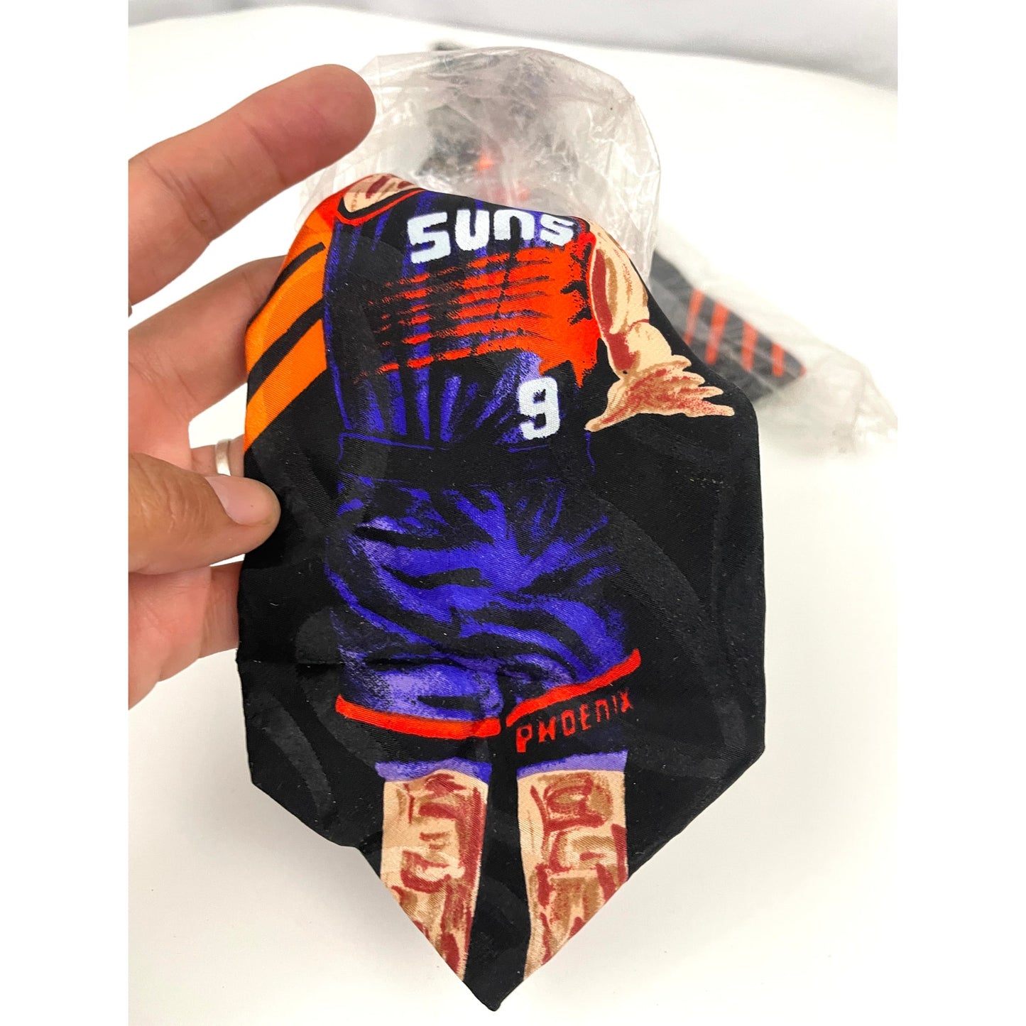 VTG 90’s NBA Phoenix Suns Dan Majerle Tie Win Lose Or Tie Limited Edition Silk