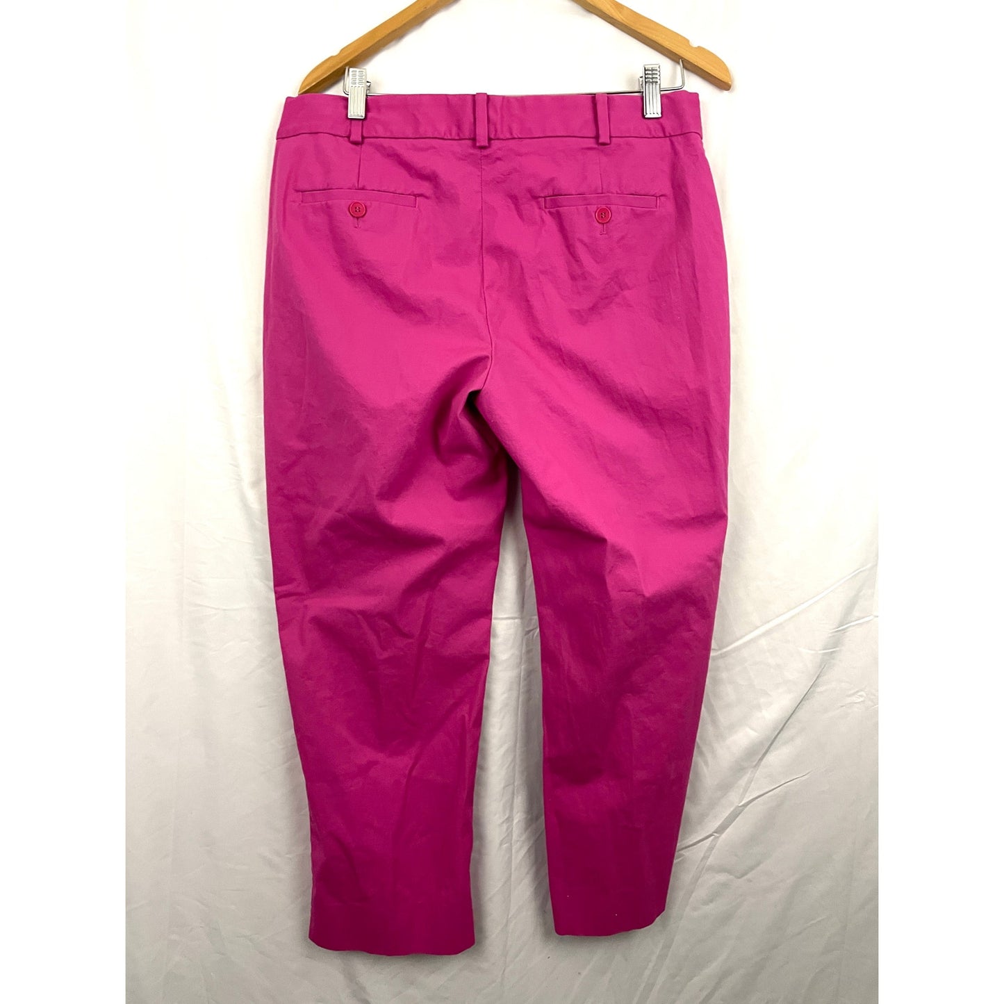 Talbots Signature Hot Pink Pants Sz 10 Trousers Slacks Casual Women's Business