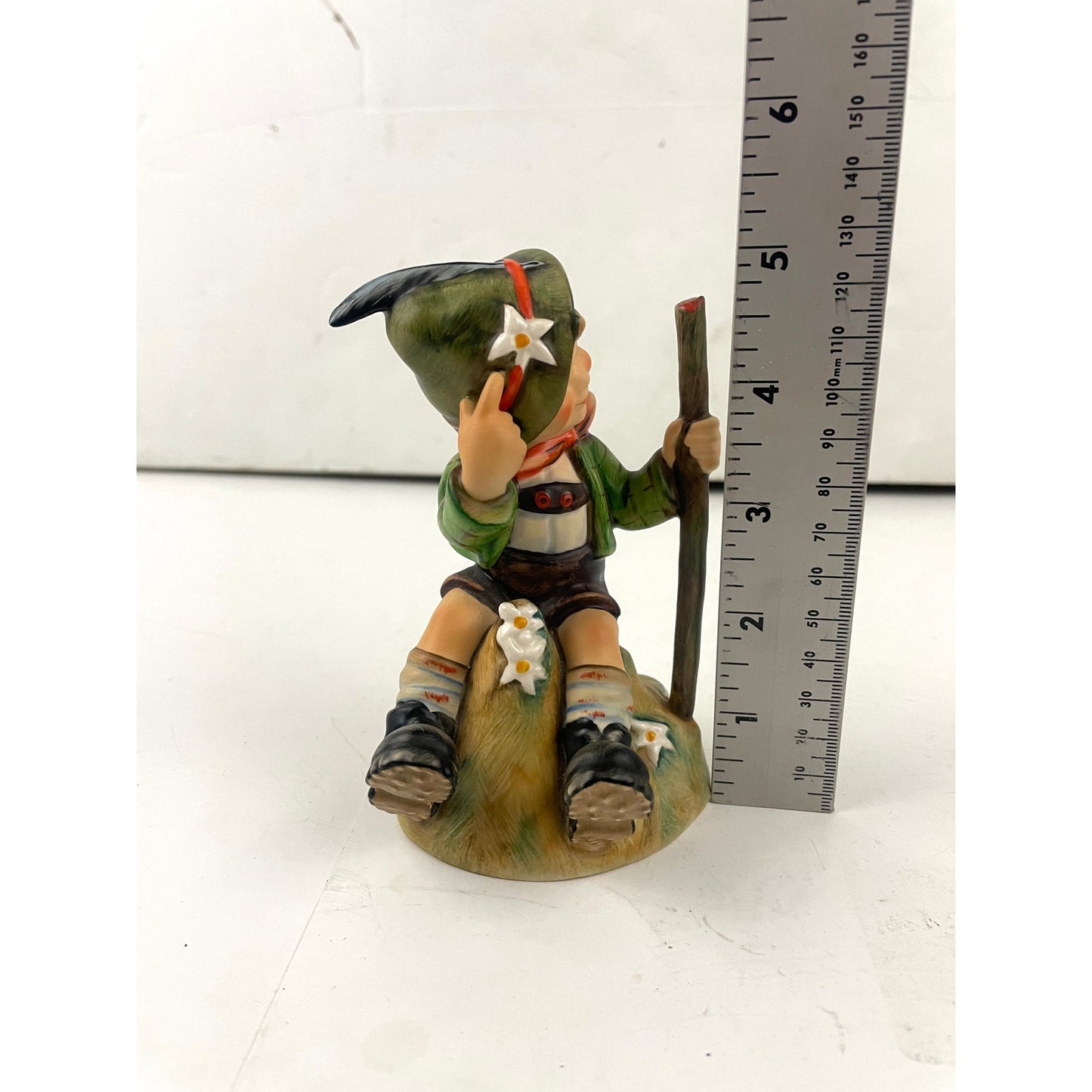 VTG Goebel Hummel MOUNTAINEER #315 Boy Porcelain Germany 5" Figurine