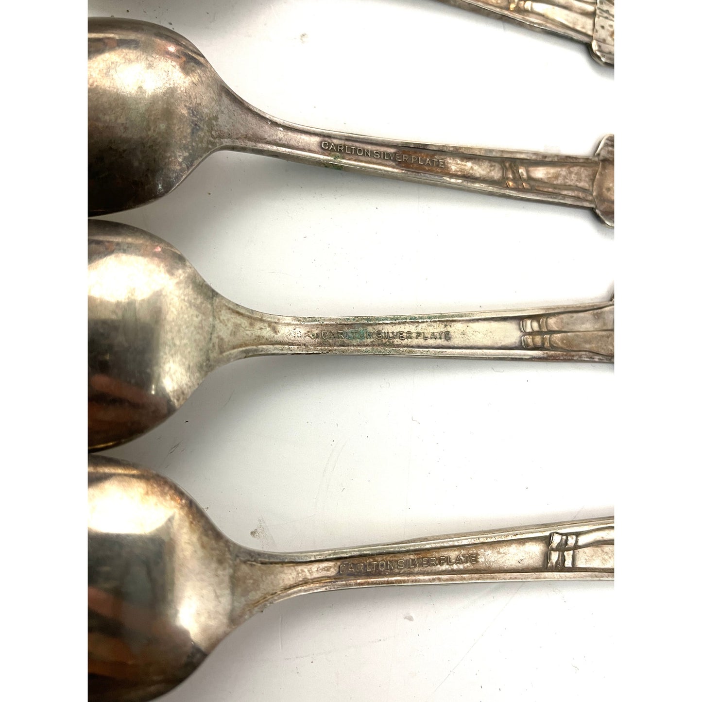 VTG Set of 6 Spoons Yvonne Cecile Marie Annette 1930's Carlton SilverPlate