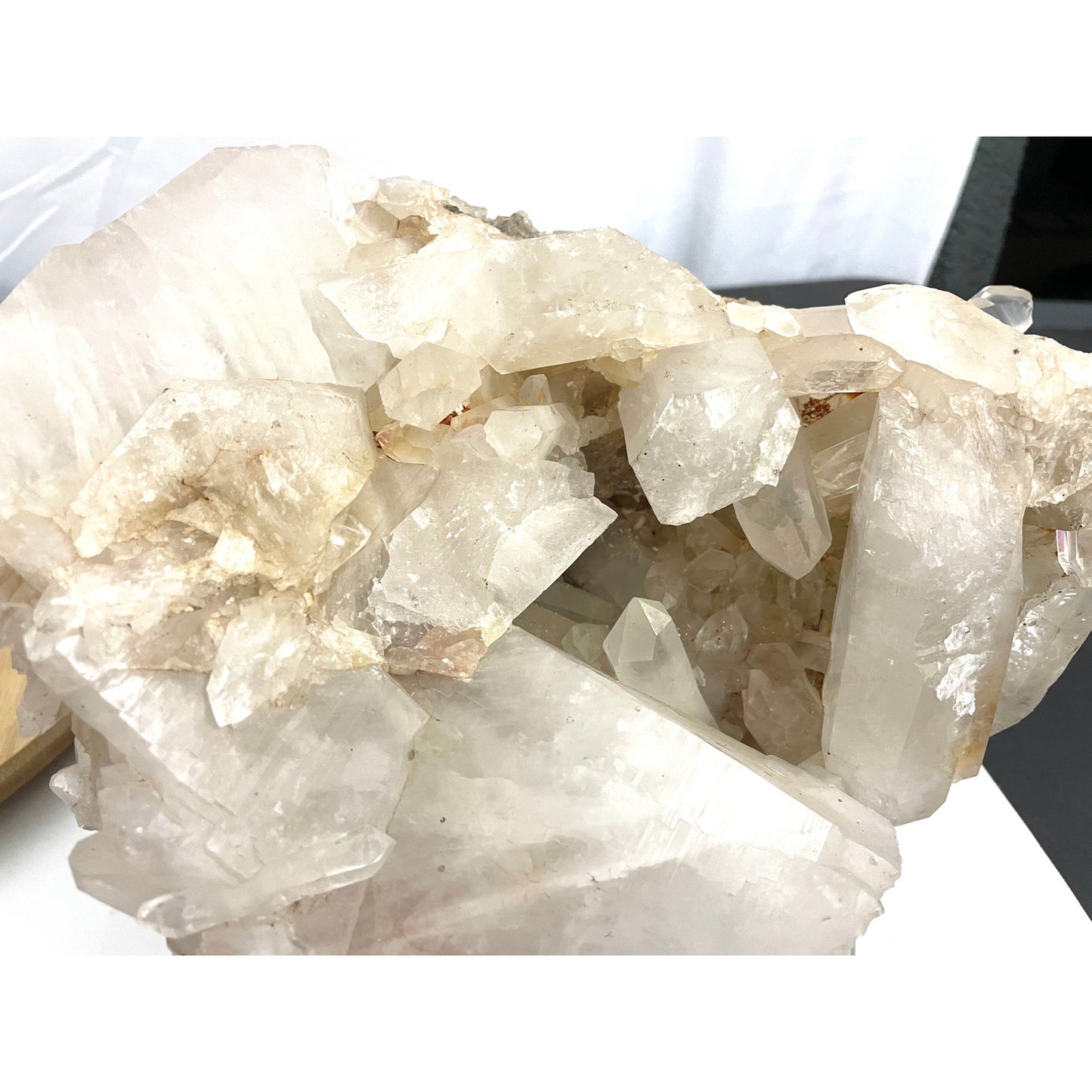 Large Natural Quartz Crystal Cluster Rough 10lb14oz HEAVY