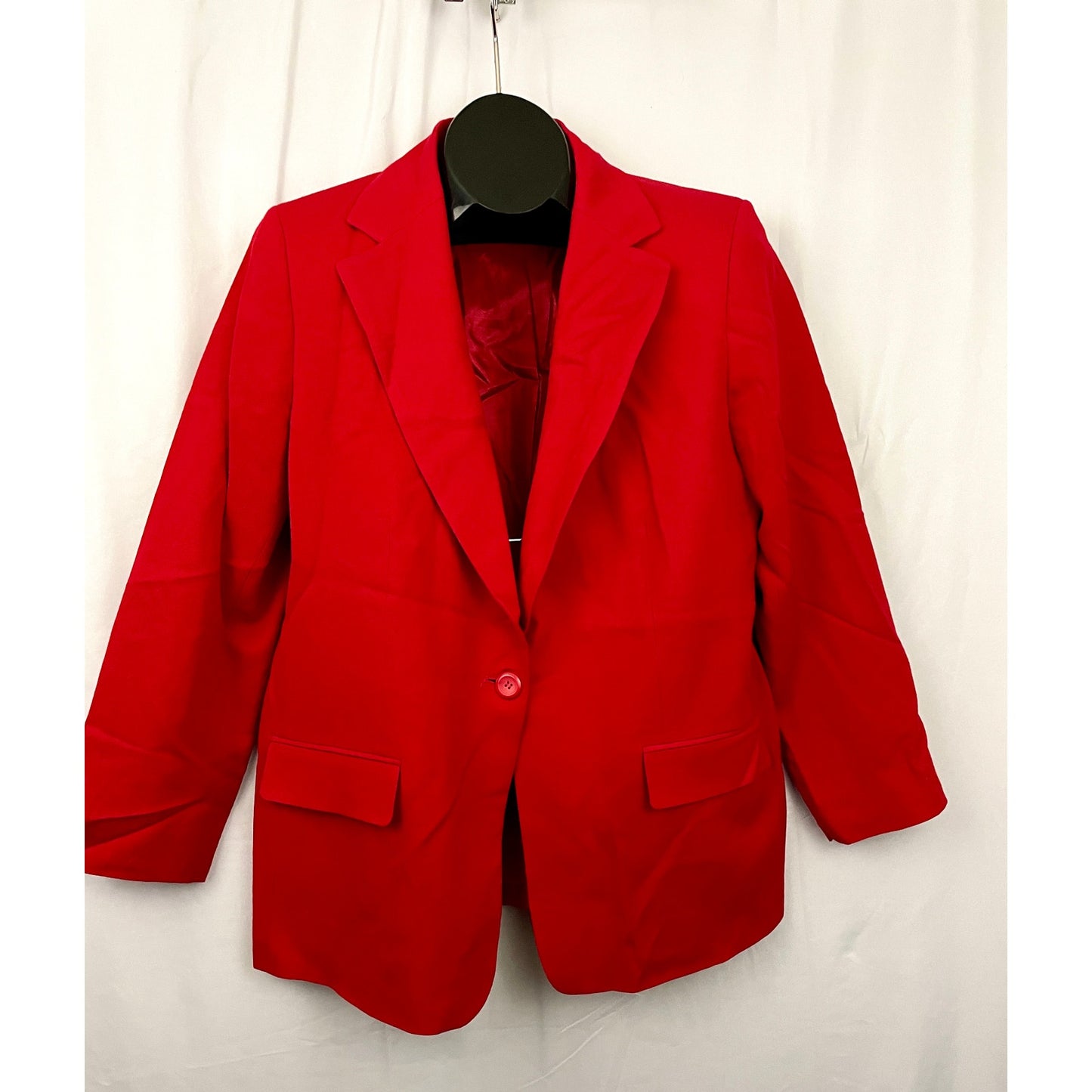 Pendleton Red 100% Virgin Wool Jacket Blazer Women's 14 Lined