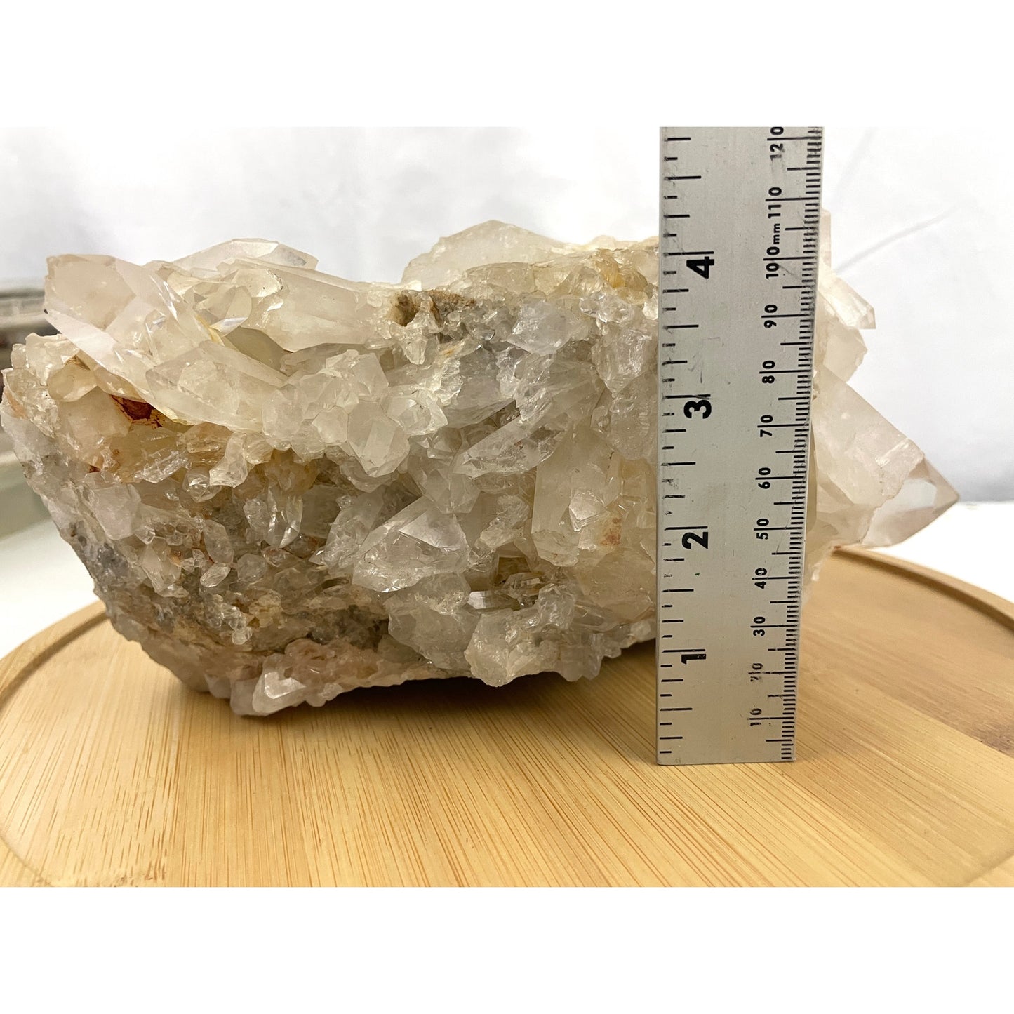 Large Natural Quartz Crystal Cluster Rough 10lb14oz HEAVY