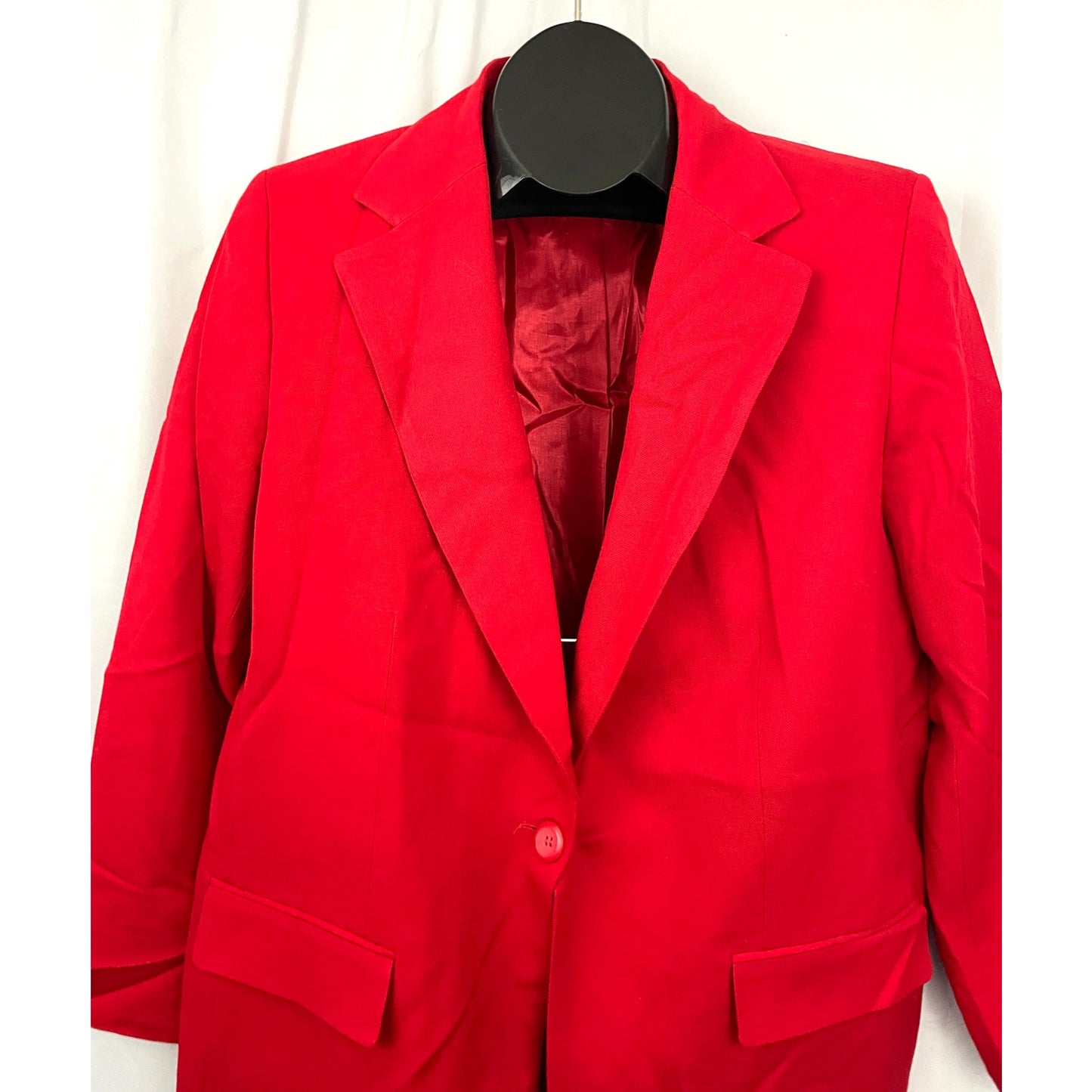 Pendleton Red 100% Virgin Wool Jacket Blazer Women's 14 Lined