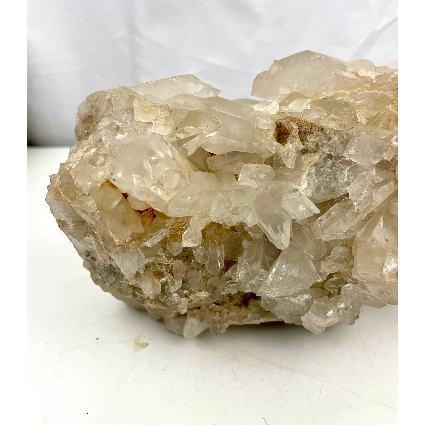 Large Natural Quartz Crystal Cluster Rough 10lb14oz HEAVY