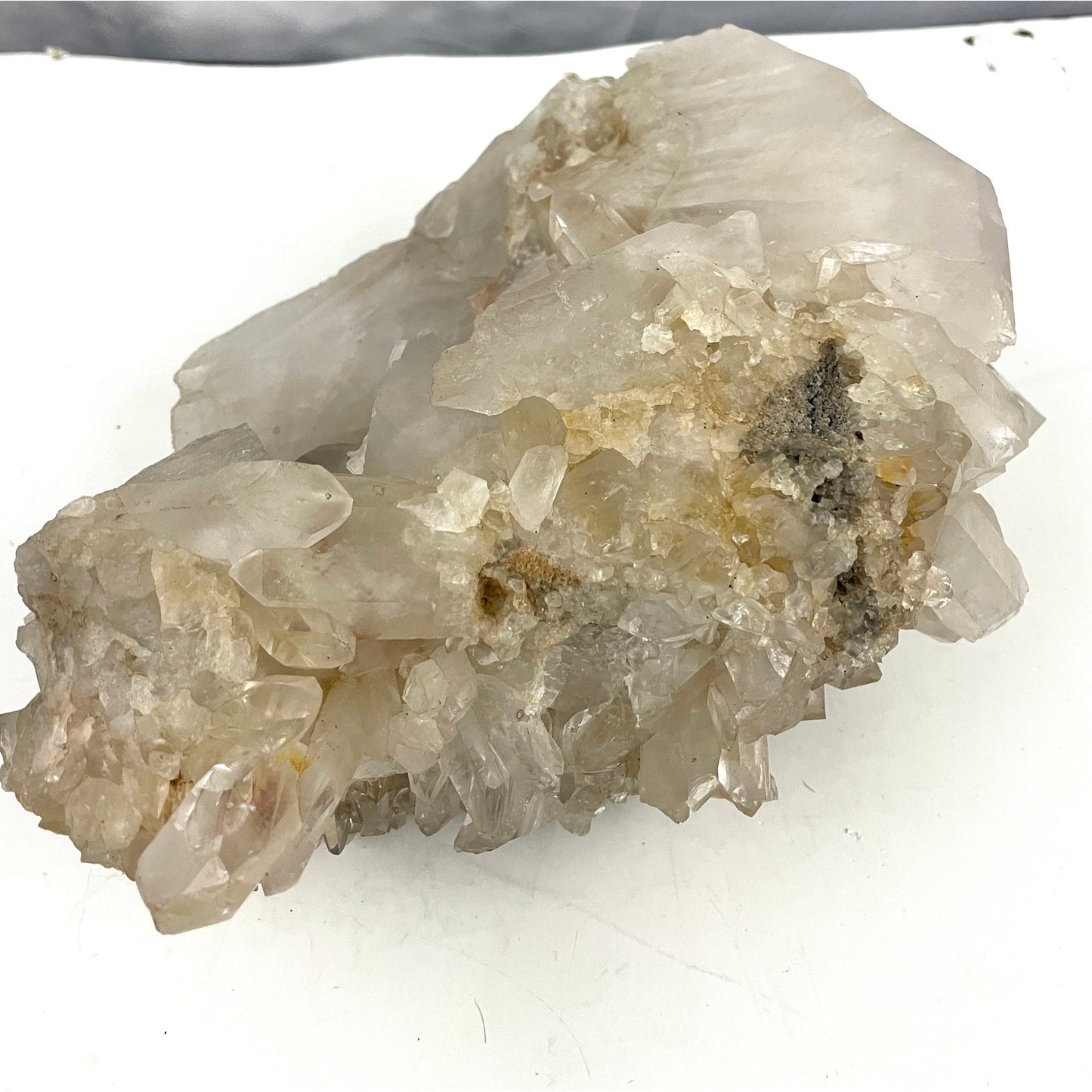 Large Natural Quartz Crystal Cluster Rough 10lb14oz HEAVY