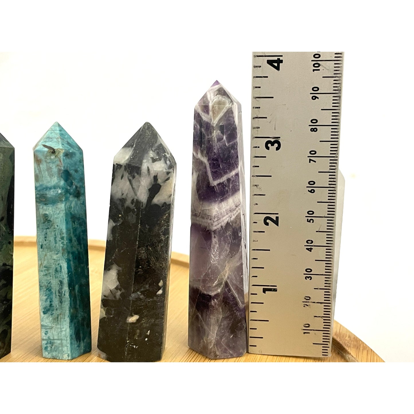 2LB Natural Quartz Stone Obelisk Tower Sphere Egg Polished Crystal Mixed Lot 14x