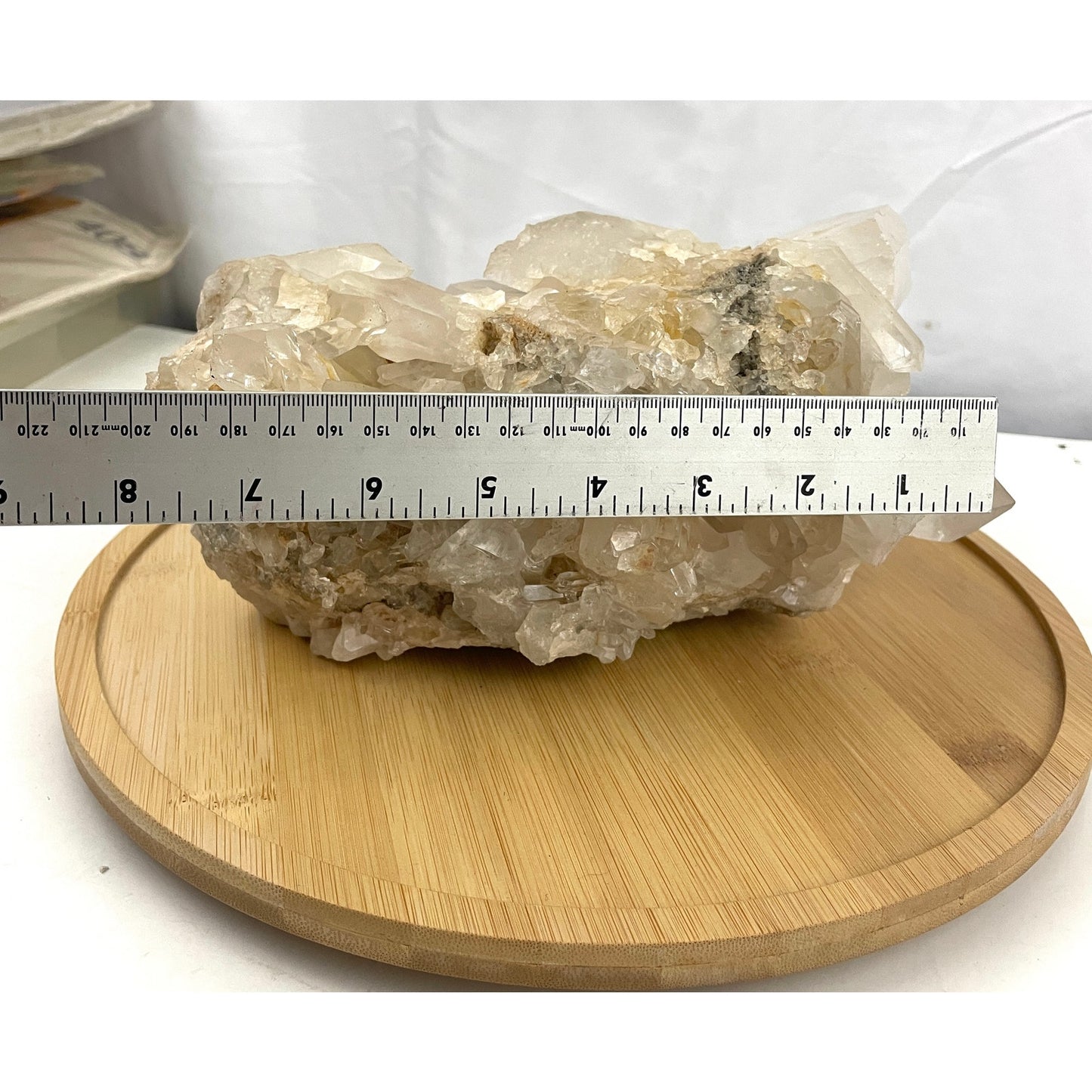 Large Natural Quartz Crystal Cluster Rough 10lb14oz HEAVY