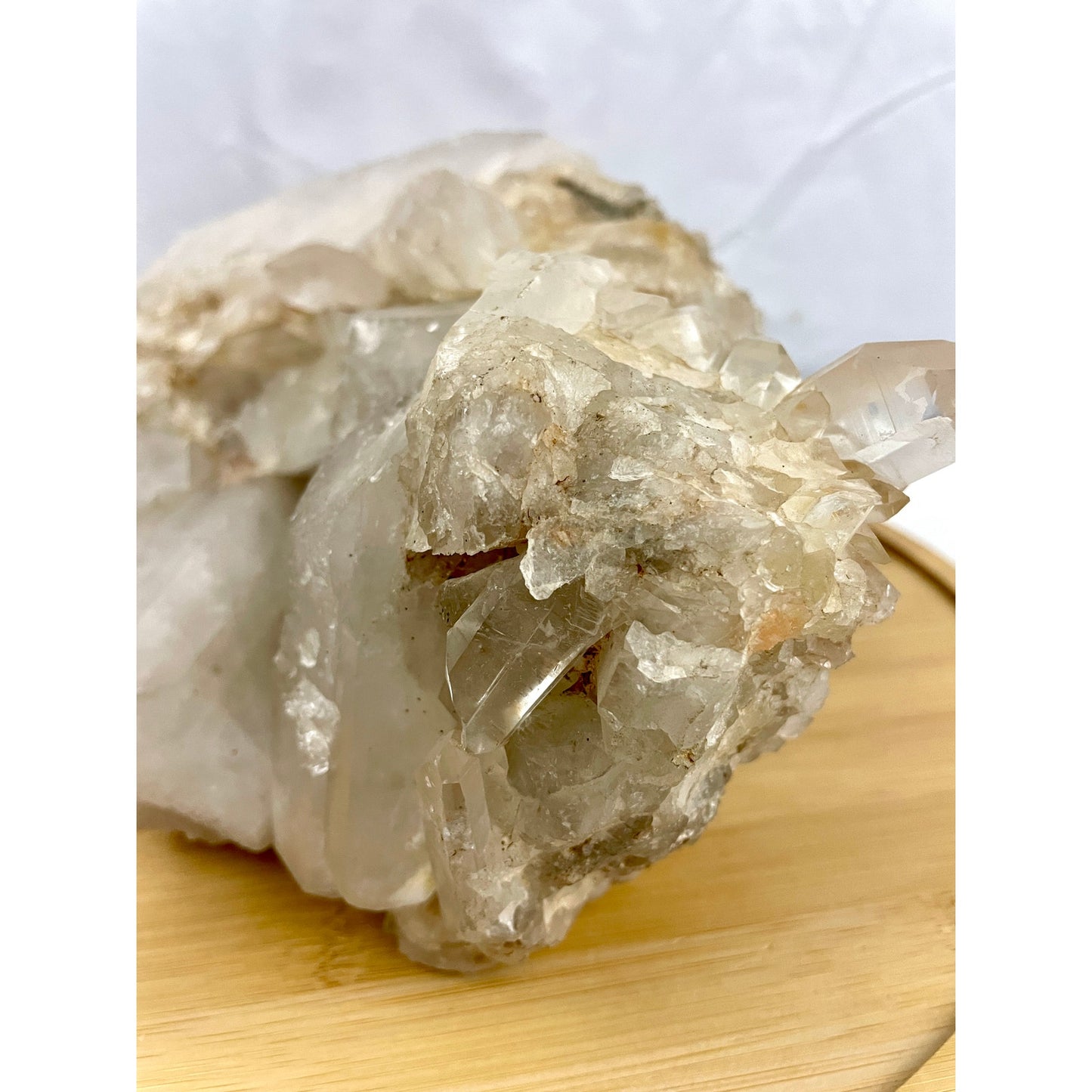 Large Natural Quartz Crystal Cluster Rough 10lb14oz HEAVY