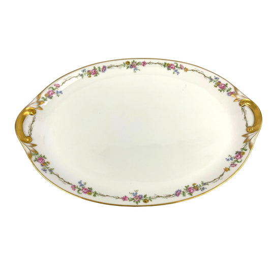 Antique GDA Limoges Oval Serving Platter 17" Discontinued Charles Field Haviland