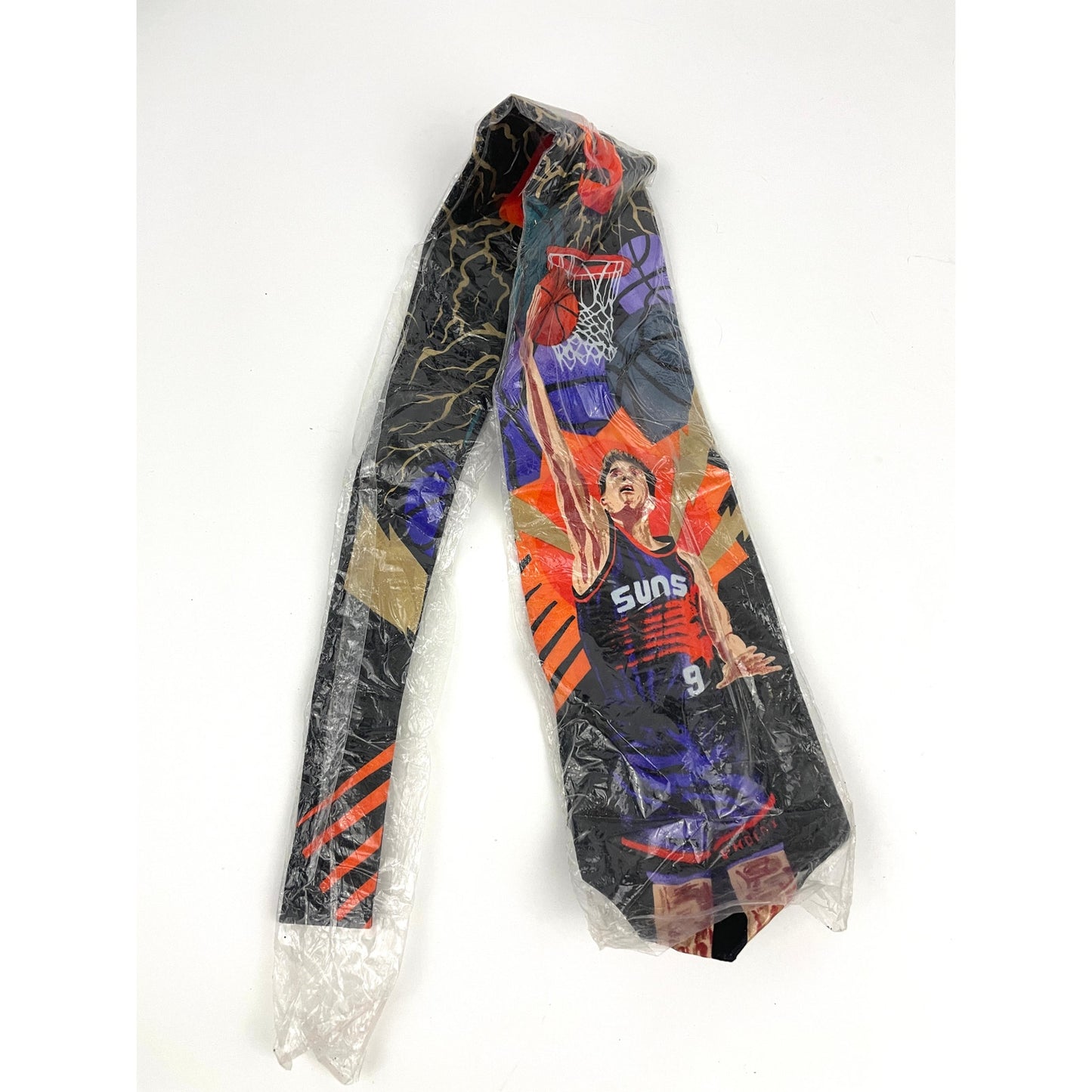 VTG 90’s NBA Phoenix Suns Dan Majerle Tie Win Lose Or Tie Limited Edition Silk