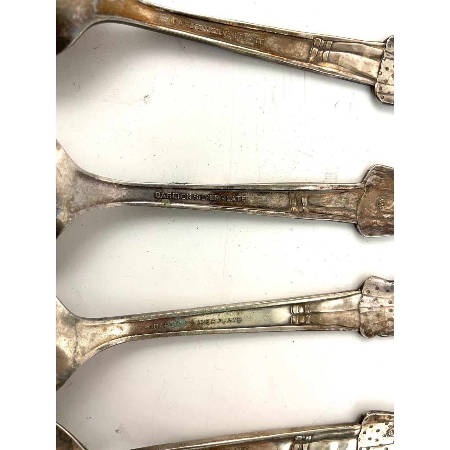 VTG Set of 6 Spoons Yvonne Cecile Marie Annette 1930's Carlton SilverPlate