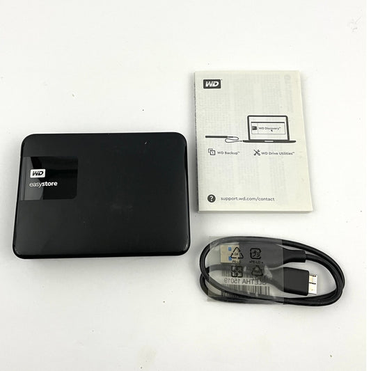 WD Easystore 5TB External USB 3.0 Portable Hard Drive Quick Install