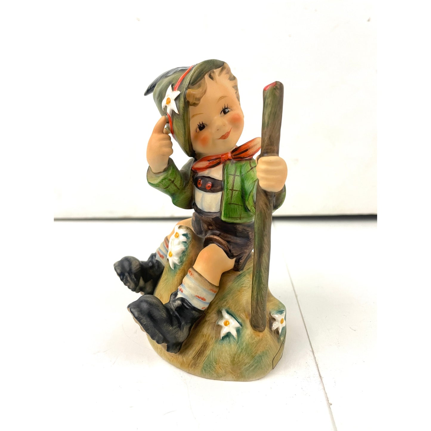 VTG Goebel Hummel MOUNTAINEER #315 Boy Porcelain Germany 5" Figurine