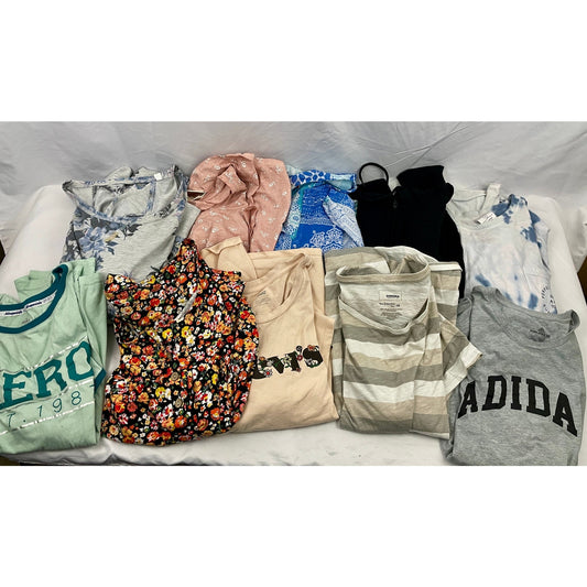 10 Pc Tops Shirts Clothing 3X Bundle Clothes Casual Womens Reseller Lot