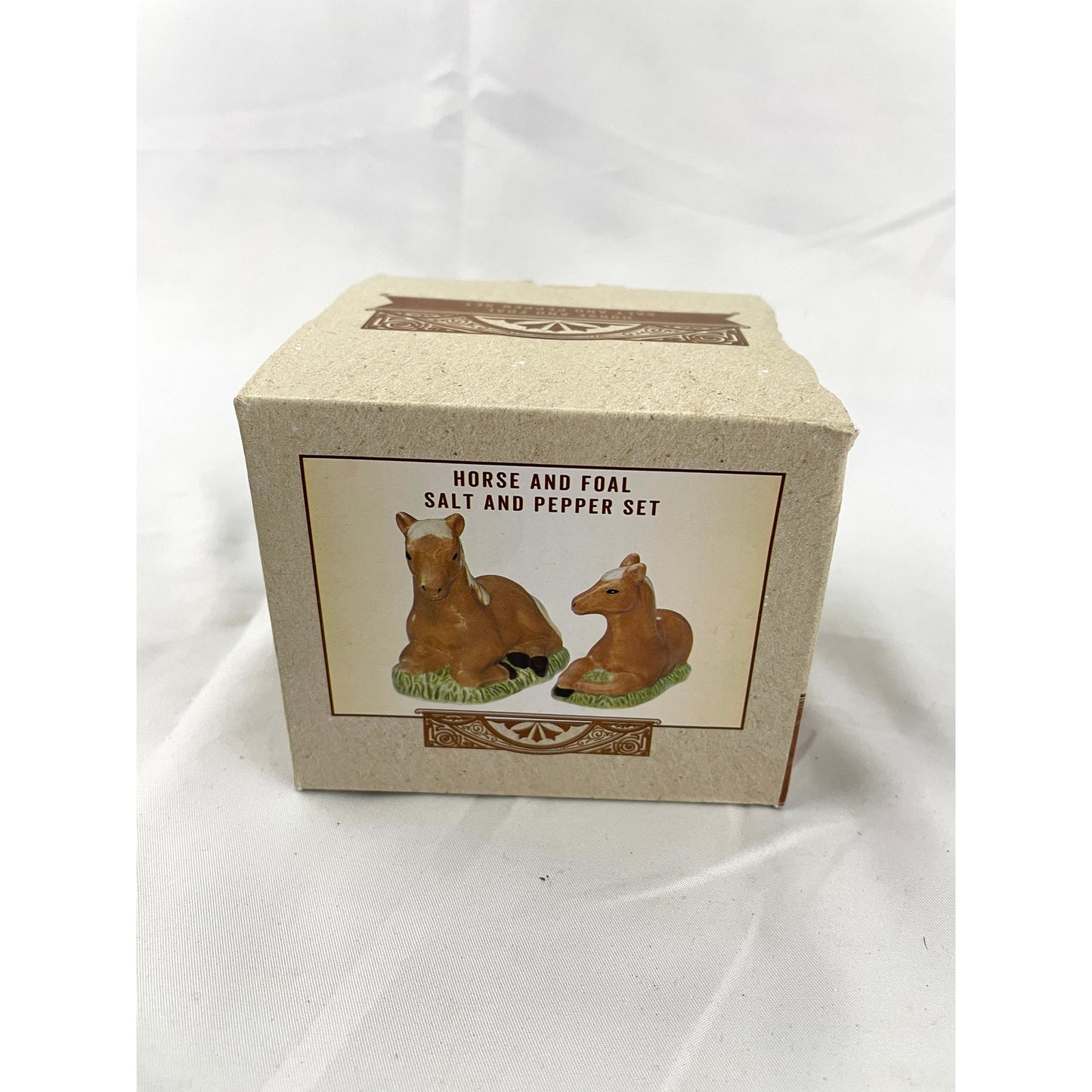 Horse and Foal Western Salt & Pepper Shakers Set NEW Cracker Barrel Exclusive