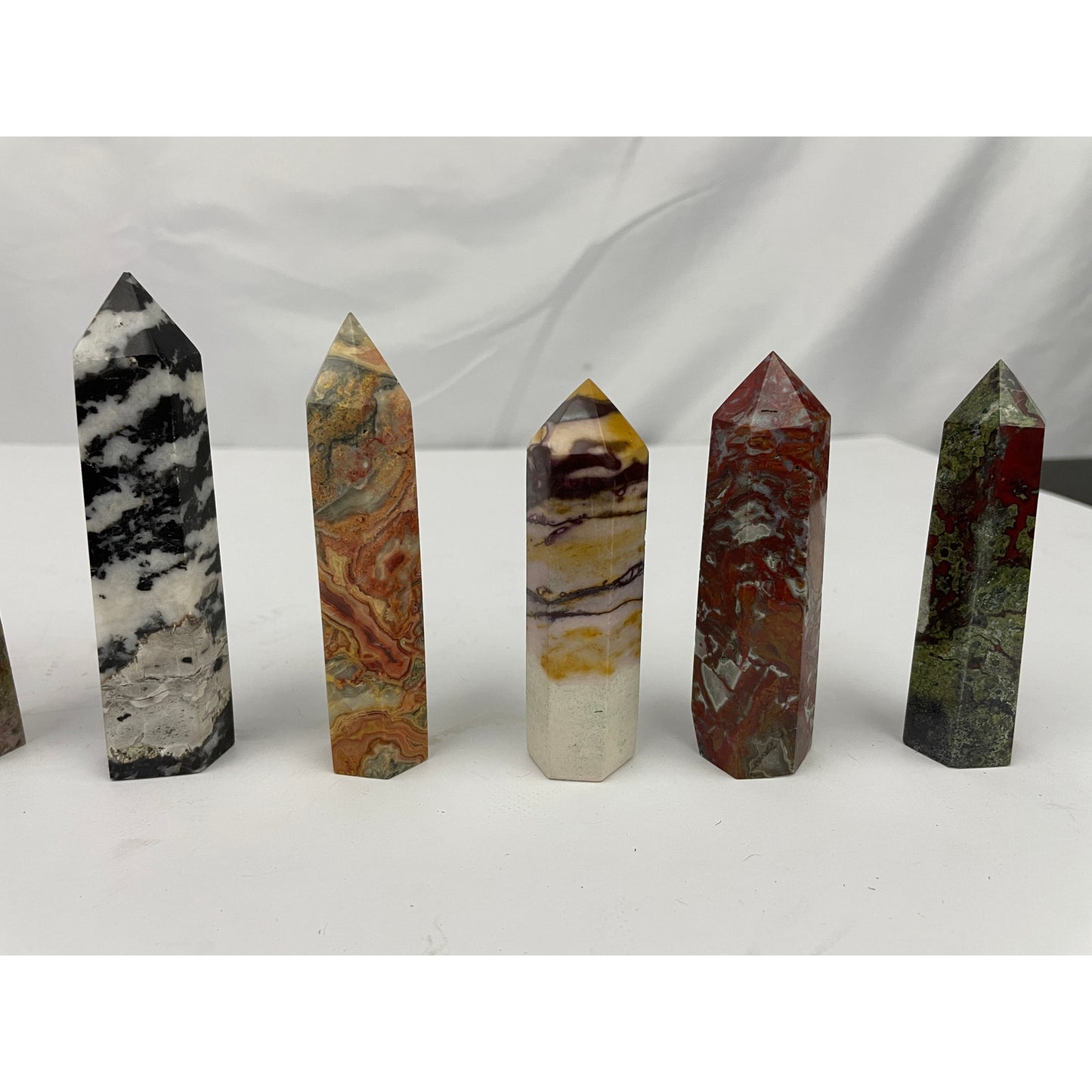 1 PC Natural Crystal Tower Point Healing Stone Wand Obelisk Small 3"-4" CHOOSE 1