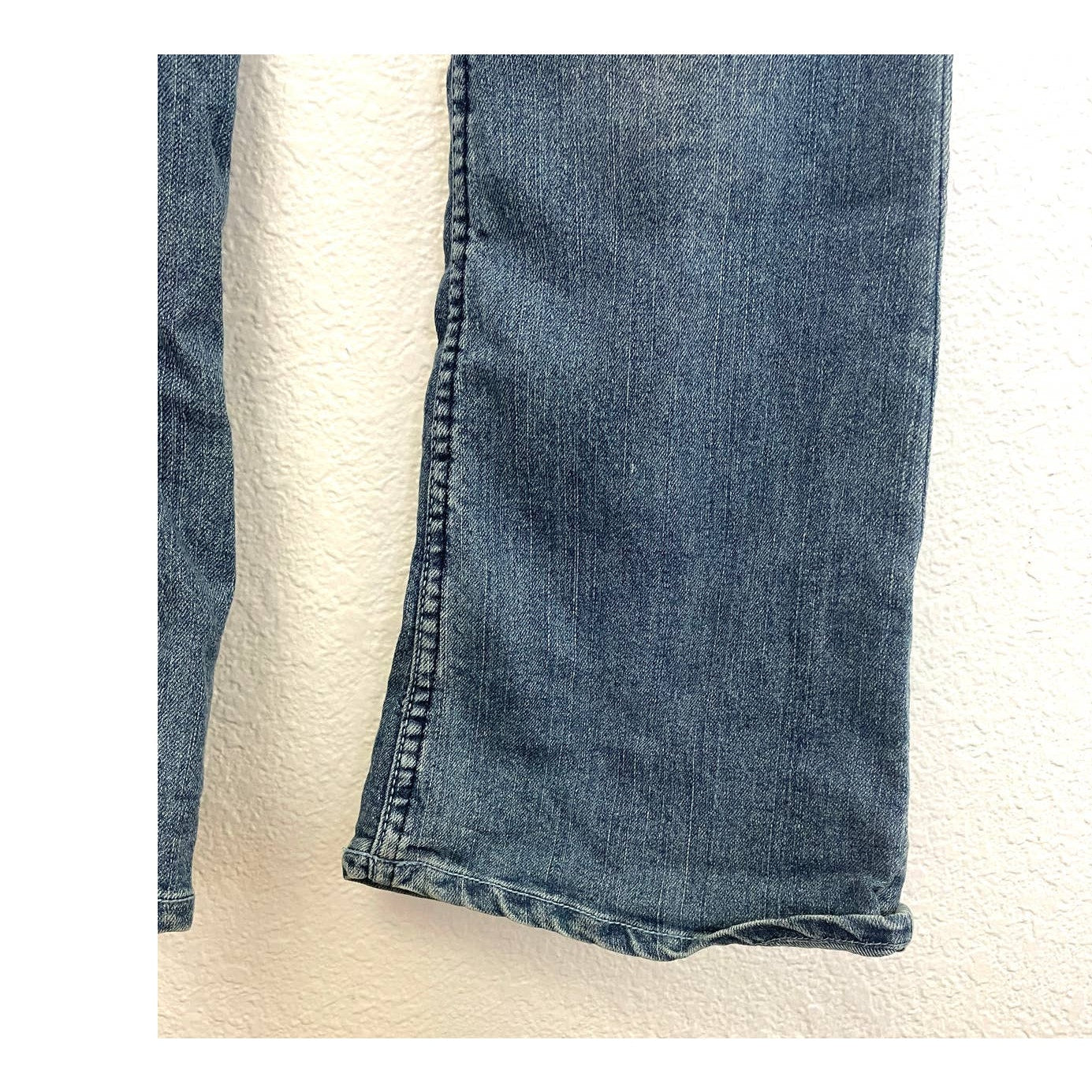 VTG LL Cool J Women's Blue Flare Denim Jeans Sz 5 Y2K Retro Soft 90's