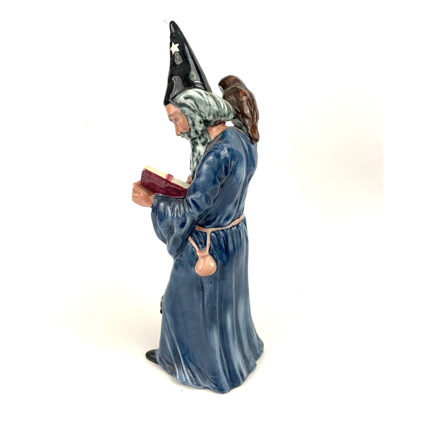 VTG 1978 Royal Doulton THE WIZARD Porcelain Figurine 9.75" Tall HN 2877 England