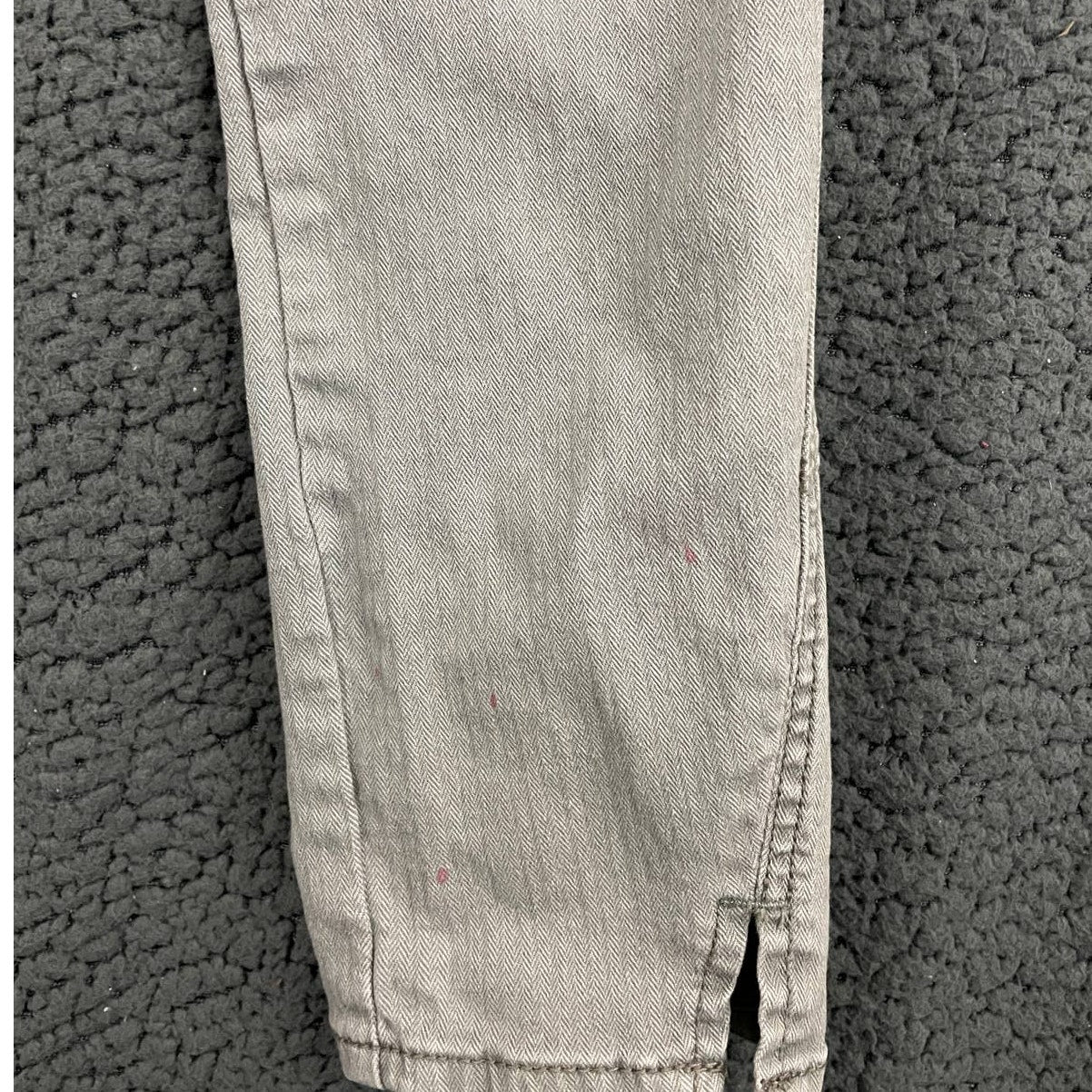 Free People Cloudy Gray Stretch Denim Skinny Jeans W 28 Women's