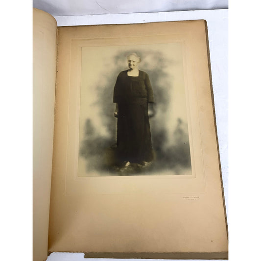 Antique Victorian Elderly Lady Photograph Cabinet Card Sepia The Outlet Studio