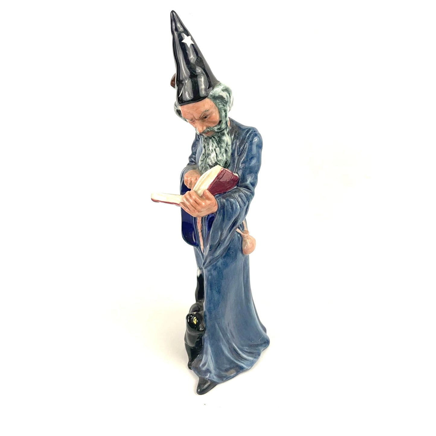 VTG 1978 Royal Doulton THE WIZARD Porcelain Figurine 9.75" Tall HN 2877 England