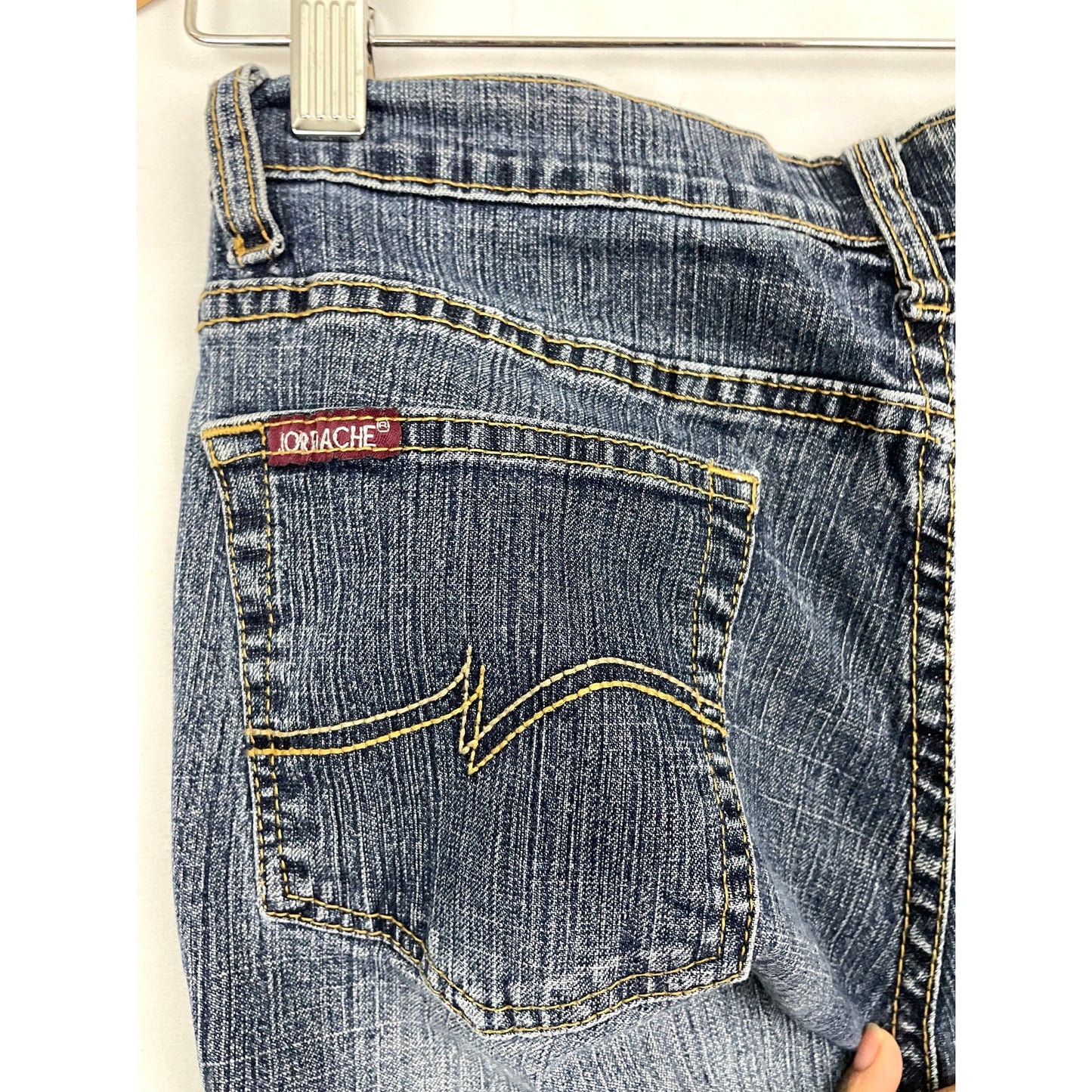 VTG Jordache Denim Blue Jeans Bootcut Women's 26" Low Rise Stretch Y2K 2000's