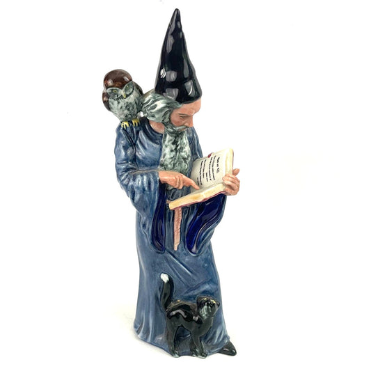 VTG 1978 Royal Doulton THE WIZARD Porcelain Figurine 9.75" Tall HN 2877 England