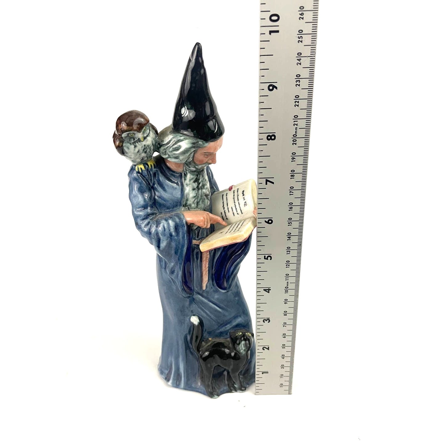 VTG 1978 Royal Doulton THE WIZARD Porcelain Figurine 9.75" Tall HN 2877 England