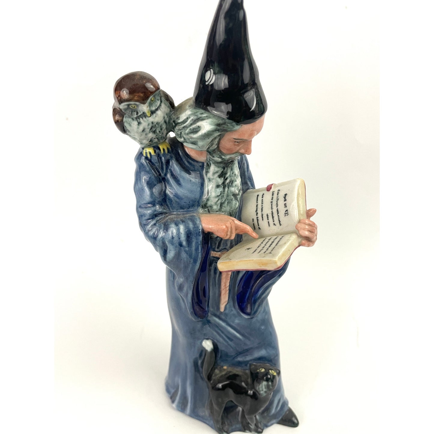 VTG 1978 Royal Doulton THE WIZARD Porcelain Figurine 9.75" Tall HN 2877 England